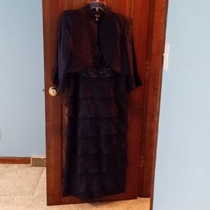 R & M Richards formal evening dress